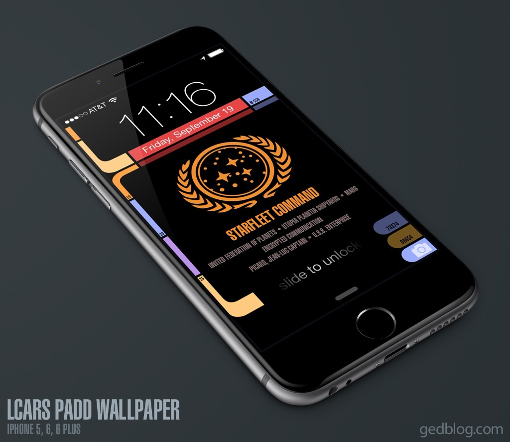 Star Trek: Next Gen Wallpapers for iPhone 6 | gedblog